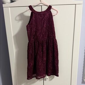 The Children's Place Burgundy Formal Dress